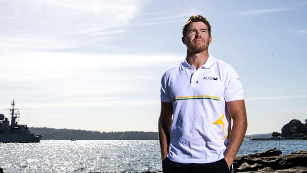 Australia's SailGP helmsman and Olympic gold medallist Tom Slingsby. 