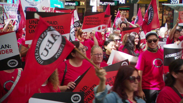 Victorian teacher strike
