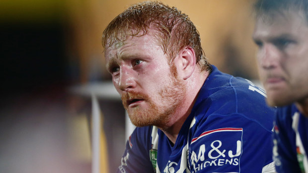 James Graham pictured during the round 16 NRL match between the New Zealand Warriors and the Canterbury Bulldogs at Mt Smart Stadium on June 23, 2017 in Auckland, New Zealand.