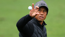 Tiger Woods made the cut for the 23rd consecutive time, tying a record set by Fred Couples and Gary Player