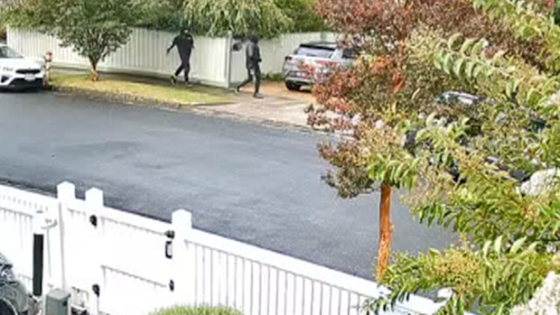 The would-be thieves then fled towards Scott Street, hiding in bushes before a neighbour spotting them acting suspiciously several hours later. 