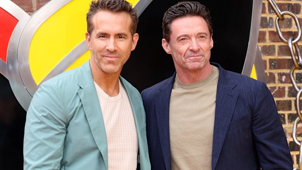 Ryan Reynolds and Hugh Jackman