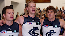 Jack Silvagni, Tom De Koning and Charlie Curnow are all big talking points for Carlton. 