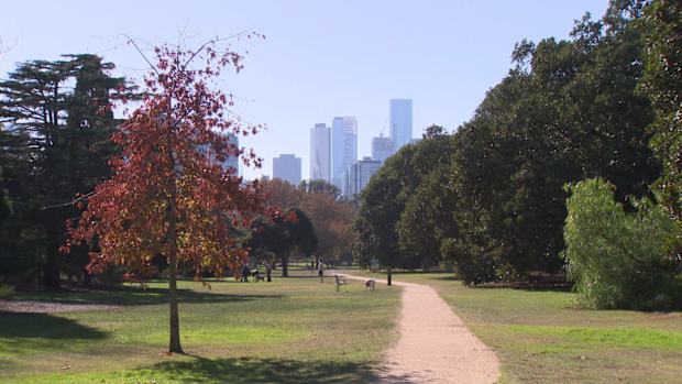 Melbourne is experiencing an unusually warm spell this month, but it could all be over sooner rather than later.