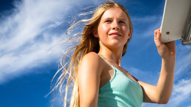 Alyla Browne in Whale Shark Jack on Stan