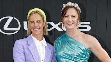 Swimming sisters spotted at Flemington