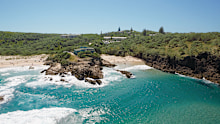 North Stradbroke Island is a short ferry ride from Brisbane. 