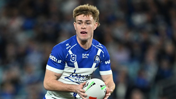 Lachlan Galvin of the Bulldogs.