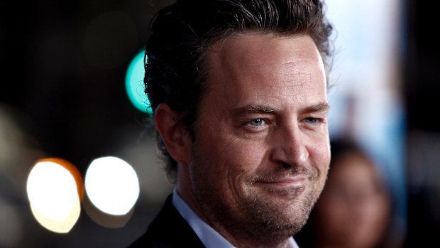 Matthew Perry arrives at the premiere of "The Invention of Lying" in Los Angeles on Sept. 21, 2009. 