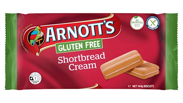 Arnott's adds gluten free Shortbread Cream biscuits to their range