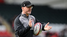 Leicester Tigers coach Dan McKellar at Welford Road Stadium.