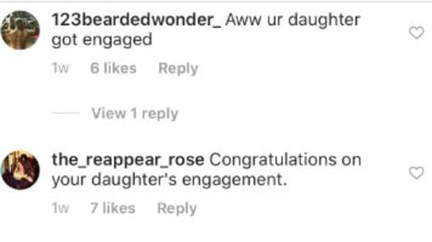 Dolph Lundgren, Emma Krokdal, engaged, comments, Instagram