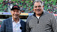 Mal Meninga with WA Premier Roger Cook