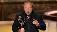 Stephen Graham shouted out his "adorable wife" as he accepted the honour.