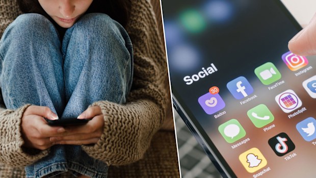 Social media ban graphic