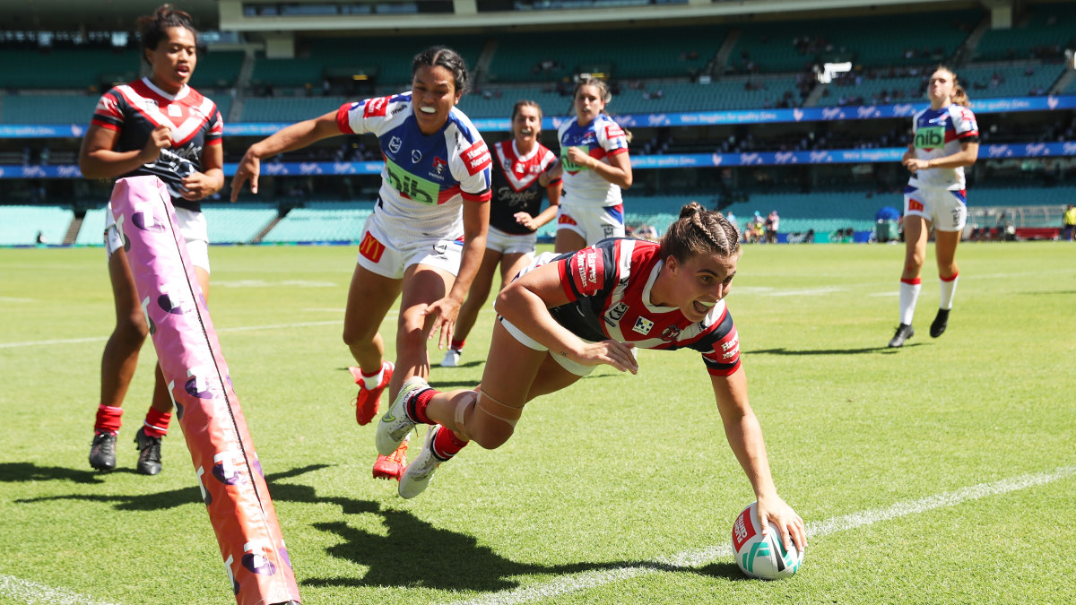 NRLW 2022: Sydney Roosters Newcastle Knights Corban Baxter Brydie Parker