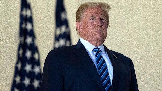 Donald Trump has returned to the White House after a stint in hospital with COVID-19.