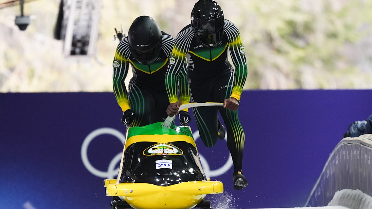 Winter Olympics 2026: Jamaica bobsled team; Cool Runnings; Shane Pitter ...