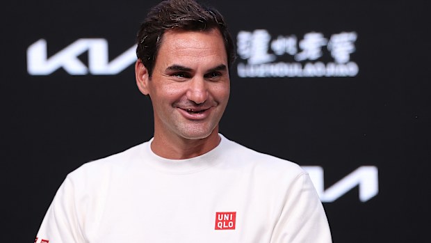 Roger Federer, 2026 Avustralya Açık öncesi basın toplantısında.
