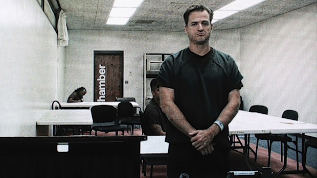 Hawaii doctor Gerhardt Konig appears before a judge via video during an arraignment hearing after being indicted on allegation of attempting to kill his wife.