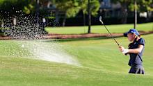 Kai Trump came home last in her LPGA Tour debut. 