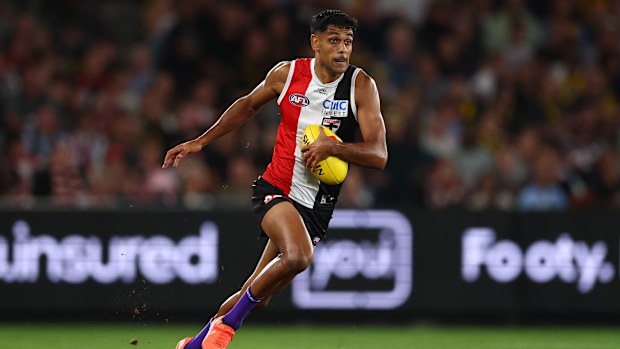 Nasiah Wanganeen-Milera of the Saints.