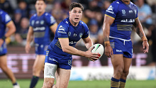 Mitchell Moses in action against the Sharks in round 13. 