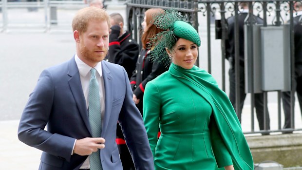 The 'Fab Four' reunite for the final time on Commonwealth Day as Harry and Meghan step down as senior 