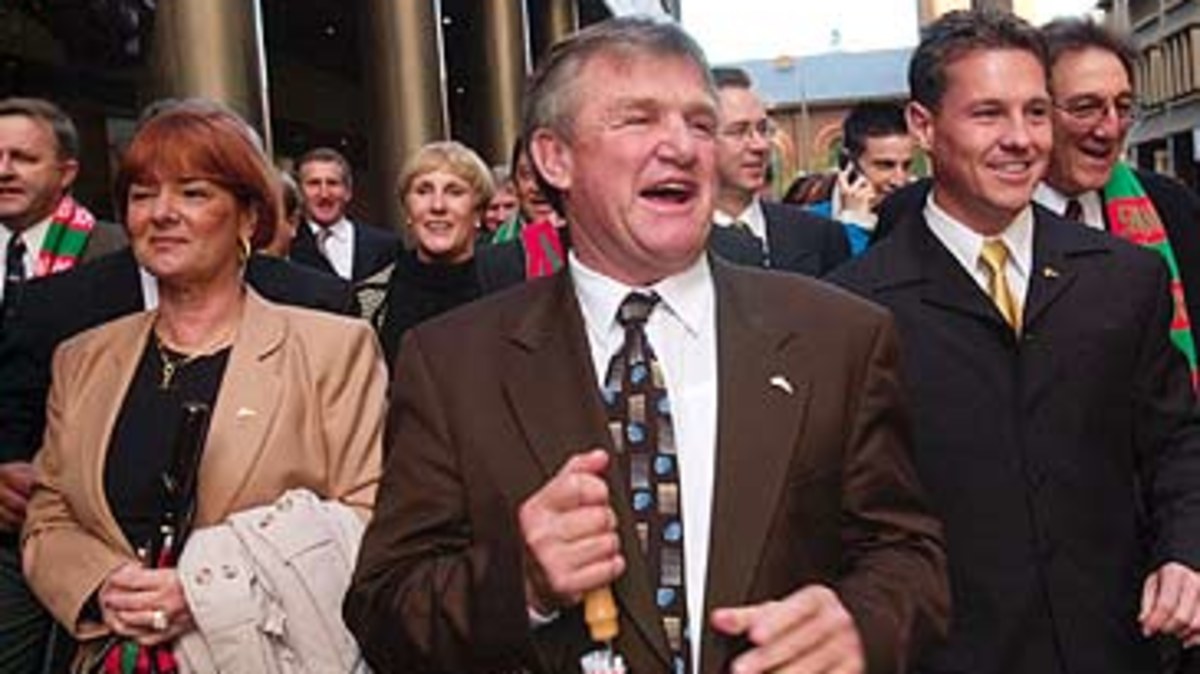 NRL 2022 debate over South Sydney Rabbitohs legend George Piggins ...