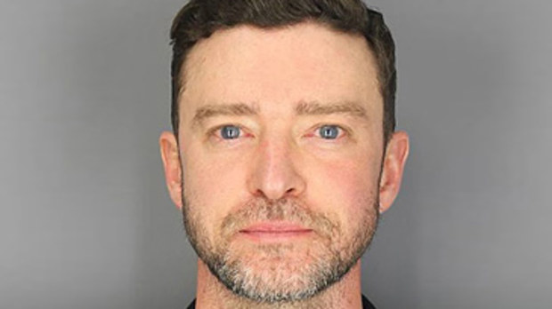 June 2024 Justin Timberlake mugshot (supplied)