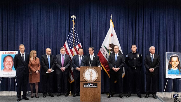 Todd Spitzer announces the arrest