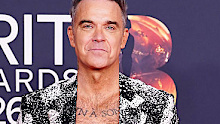 Robbie Williams attending the Brit Awards 2026 at Co-op Live, Manchester. Picture date: Saturday February 28, 2026.