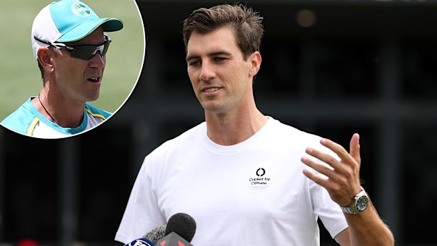Pat Cummins has responded to new comments from former coach Justin Langer.