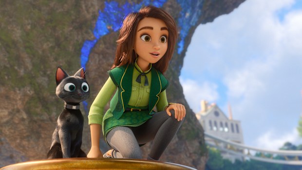 Simon Pegg stars in the new AppleTV+ animation Luck.