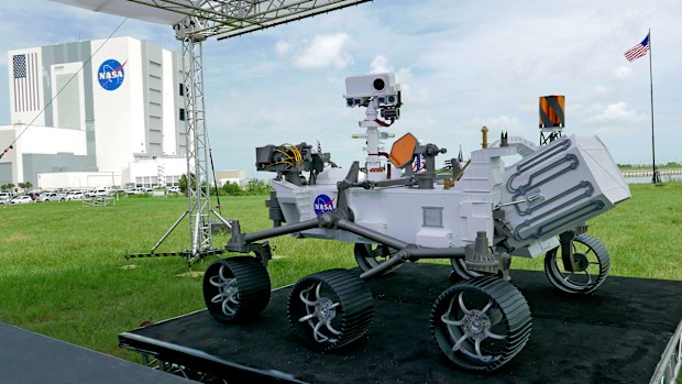 The Mars rover Perseverance