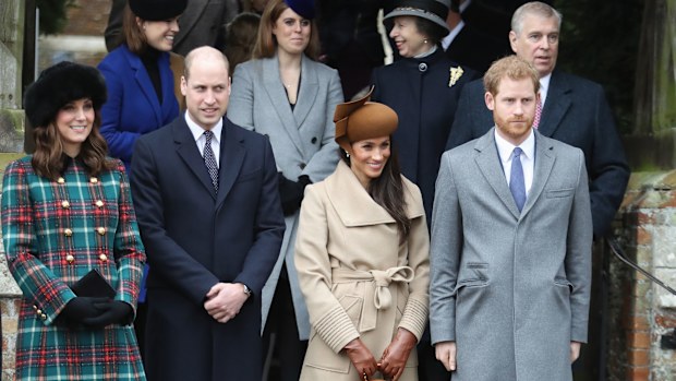 Prince Harry Meghan Markle baby Archie first Christmas with the Queen at Sandringham