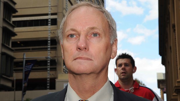 Des Campbell was convicted of murdering his wealthy new wife by pushing her off a cliff. (AAP)