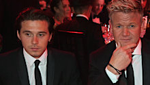 LONDON, ENGLAND - SEPTEMBER 03:   Brooklyn Beckham and Gordon Ramsay attend the the GQ Men Of The Year Awards 2019 in association with HUGO BOSS at the Tate Modern on September 3, 2019 in London, England.  (Photo by David M. Benett/Dave Benett/Getty Images for HUGO BOSS)