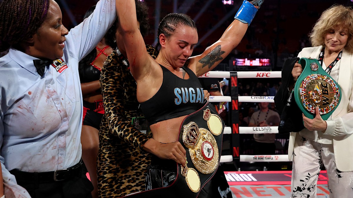 Boxing news 2025 Australian star Cherneka Johnson defends undisputed