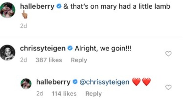 Halle Berry responds to trolls on Instagram, can't keep a man, comments