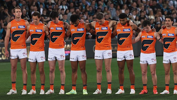 Port Adelaide and the Crows will be the first sides to observe the moment's silence.