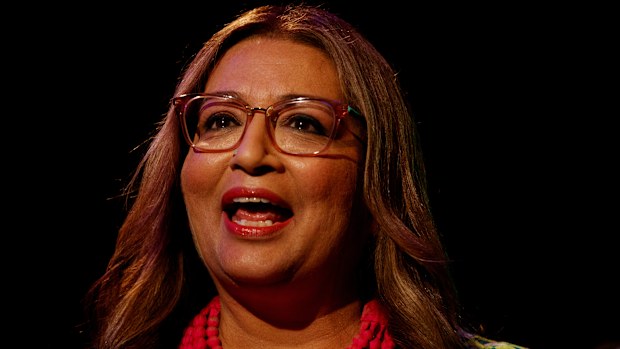 Greens Deputy Leader Mehreen Faruqi during the Greens State Election Campaign Launch in Sydney.