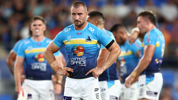 Kieran Foran of the Titans.
