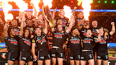 Panthers celebrate 2023 premiership