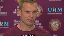 Tom Trbojevic speaks to media.