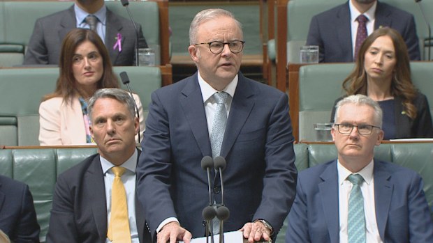 Prime Minister Anthony Albanese extended his support to First Nations people during Question Time in parliament today.