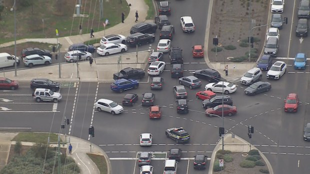 Police hope to avoid chaotic scenes at another discounted fuel stunt in Truganina earlier this month.
