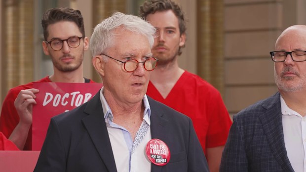 ASMOF President Dr Nicholas Spooner said the Government had "failed to take any action and walked away from award negotiations, leaving doctors with no choice but to strike."
