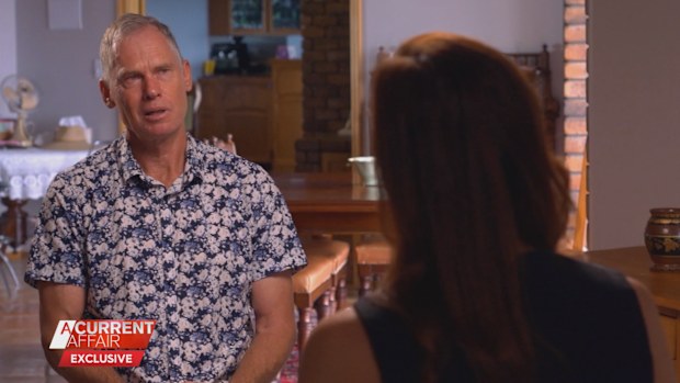 Cameron Schoenfisch told A Current Affair his son's views and behaviours began to change after meeting two sisters named Acacia and Camelia Stevens.