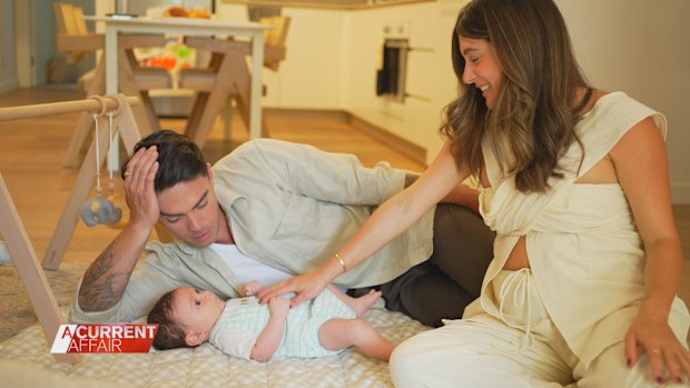 Two-and-a-half months ago, following a six-year-long fertility journey, John and wife Jessie finally became parents.